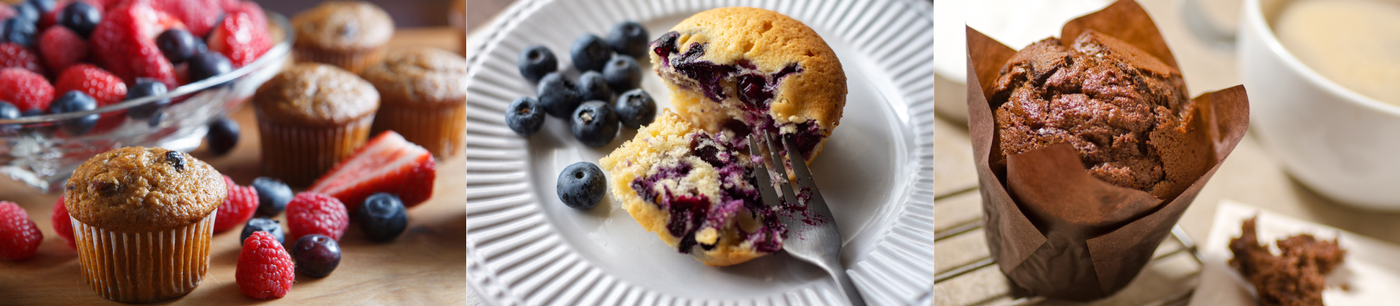 Sélection de muffins, parfaits pour toute occasion.