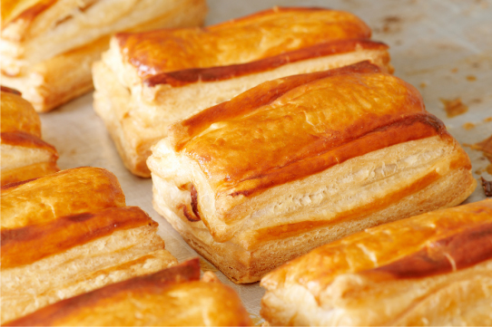 Les feuilletés, produits de snacking en boulangerie