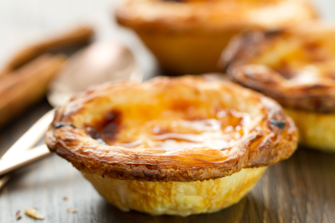 Les pasteis de nata, spécialité portugaise